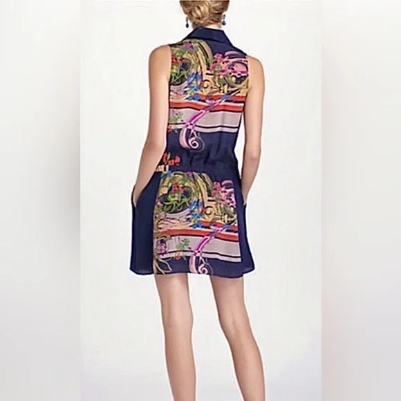 LeifNotes Lilium Silk Shirtdress - Picture 2 of 3